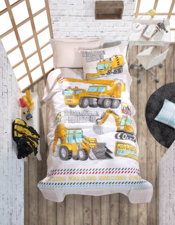 Cotton Box Junior Tek Kişilik Complete Set Track Turkuaz ürün görseli 1
