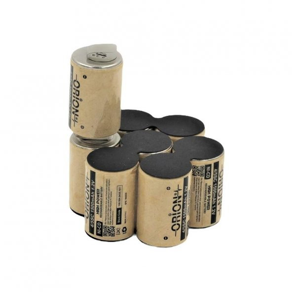 Orion 9.6V 1500mAh Bosch Uyumlu Matkap Bataryası ürün görseli 1