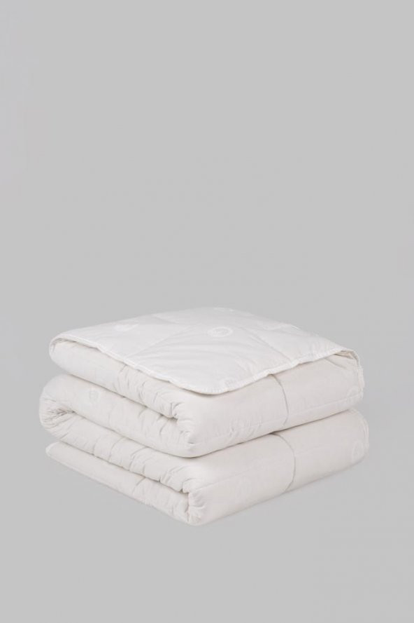 Cotton Box Çift Kişilik Ranforce Pamuk Yorgan 195x215 Krem ürün görseli 1
