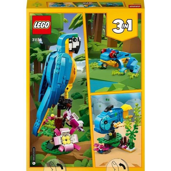 LEGO Creator 31136 Exotic Parrot - Resim 2