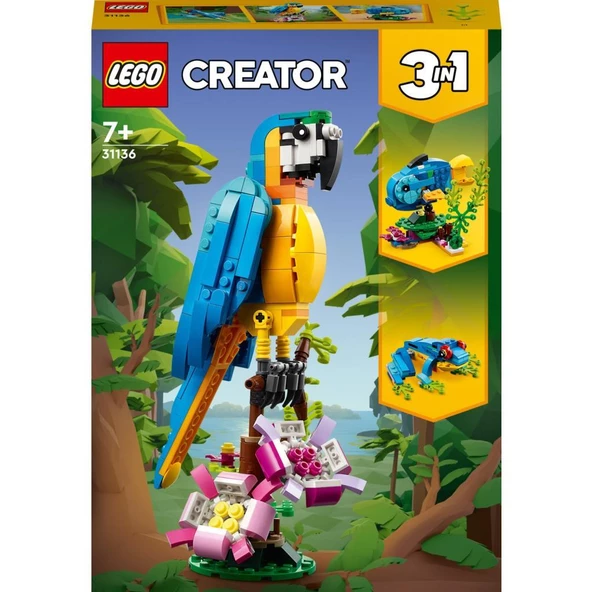 LEGO Creator 31136 Exotic Parrot ürün görseli 1