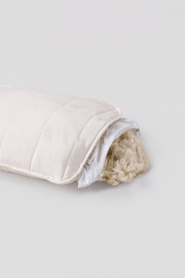 Cotton Box 100 Pamuk Bebek Yastık Kapitoneli 35x45 ürün görseli 1