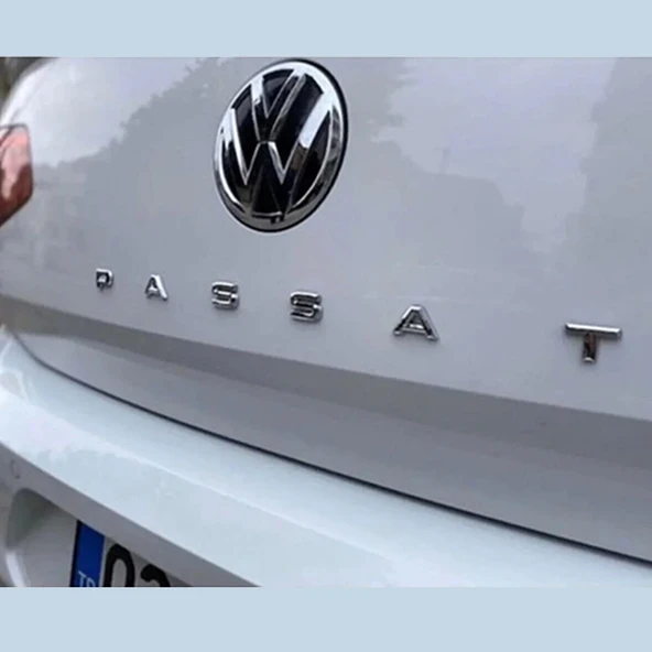 Passat Bagaj Yazısı Yeni Tip Krom  A+ Kaliteli Ürün ürün görseli 1