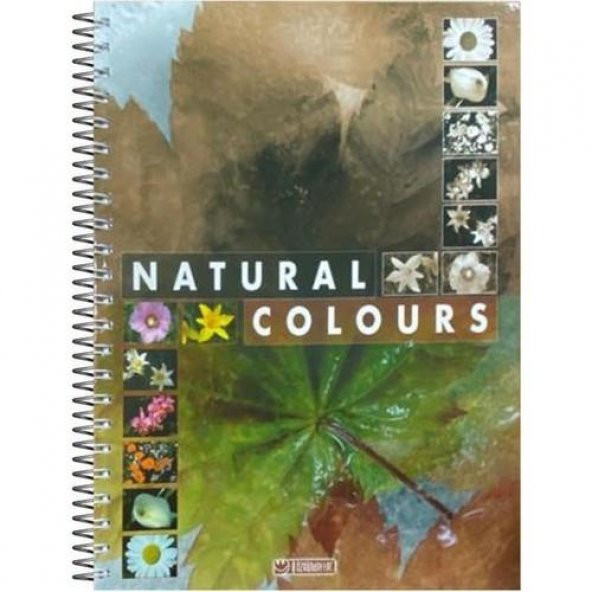 Özgün Naturel Color 17 X 24 Sert Kapak Spiralli Defter ürün görseli 1