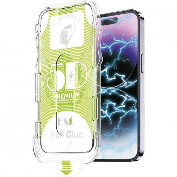 Vendas iPhone 14 Pro Max Uyumlu Uygulama Mekanizmalı Super Hardness Vista Cam Ekran Koruyucu ürün görseli 1