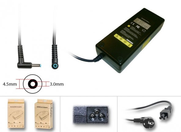 Hp Omen 15-DH017nt 9ET62EA Adaptör, Şarj Cihazı 200W ürün görseli 1