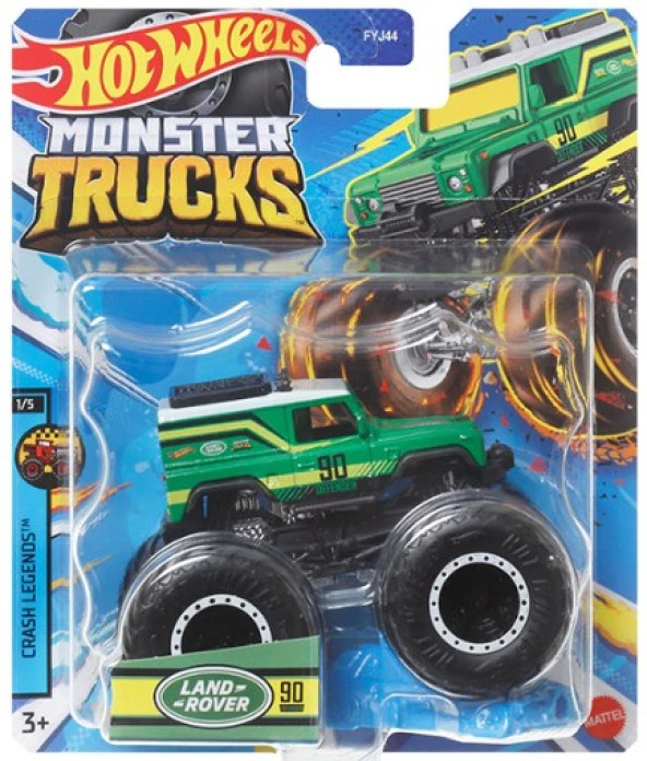 Hot Wheels Monster Trucks "Land Rover 90 Defender"-HNW12 ürün görseli 1