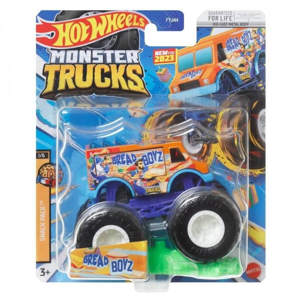 Mattel Hot Wheels Monster Trucks Bread Boyz- HLR89 ürün görseli 1