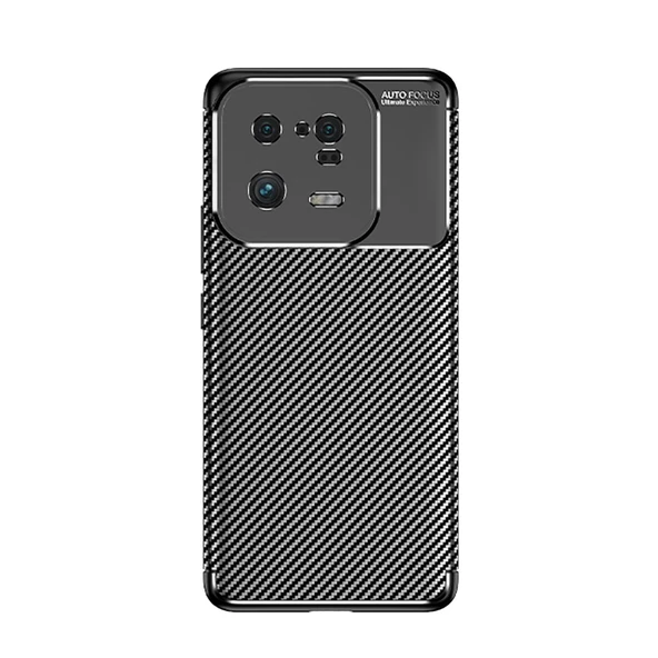 Gpack Xiaomi Mi 13 Pro Kılıf Negro Karbon Silikon DizaynFull Ekran Koruyucu ürün görseli 1