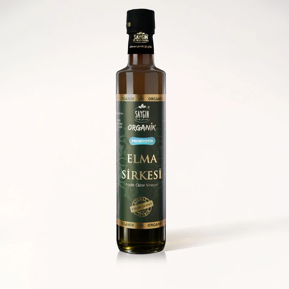 SAYGIN Organik Elma Sirkesi 500 Ml ürün görseli 1