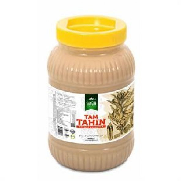 SAYGIN Kepekli Tam Susam Tahin 5 Kg PVC Bidon ürün görseli 1