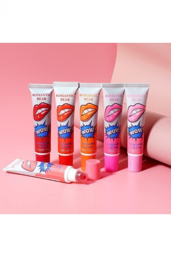 Soyulan Ruj 6 Lı Set 24 Saat 6 Farklı Mükemmel Set ürün görseli 1