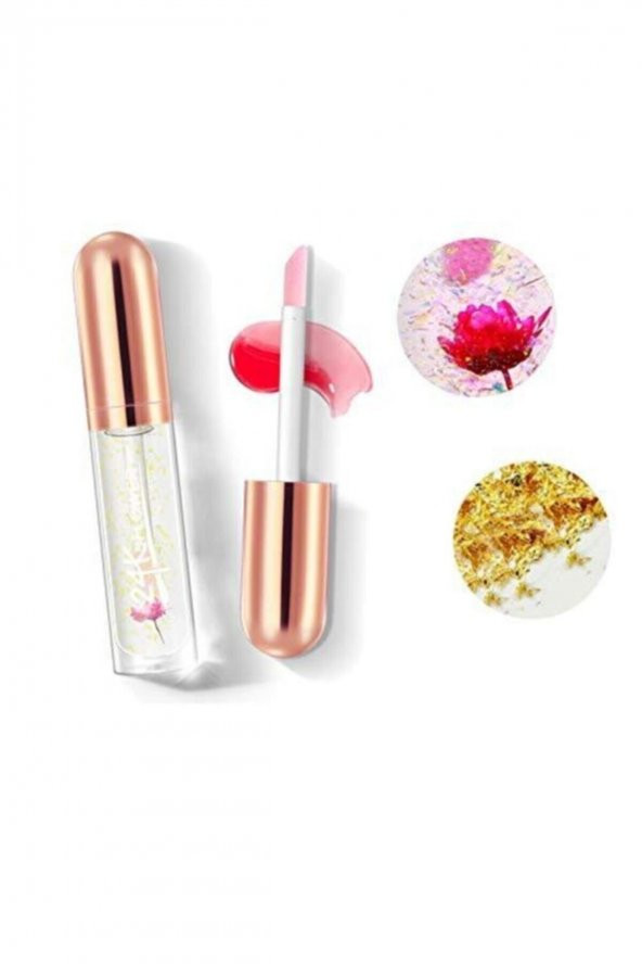 MST COSMETİC 24k Gold Magic Lip Oil 24 Saat Kalıcı Sihirli Dudak Yağı MSRJ477 ürün görseli 1