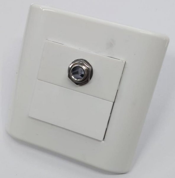 6.3 mm Dişi Sıva Üstü Duvar Prizi ürün görseli 1