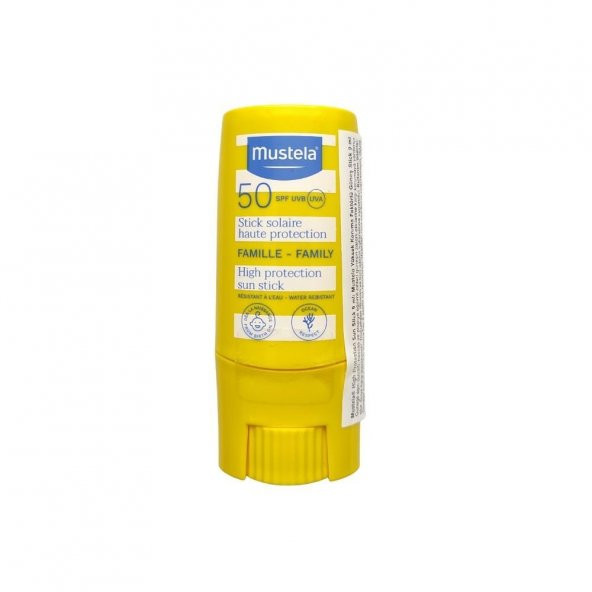 Tüm Aile İçin SPF50 Çok Yüksek Koruma Faktörlü Güneş Stick 9ml ürün görseli 1