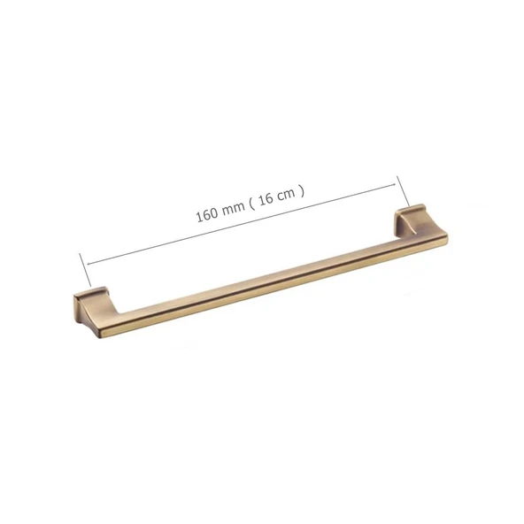 Doğanlar Techno 160 mm Mobilya Kulp Olifka Antik Sarı - Resim 2