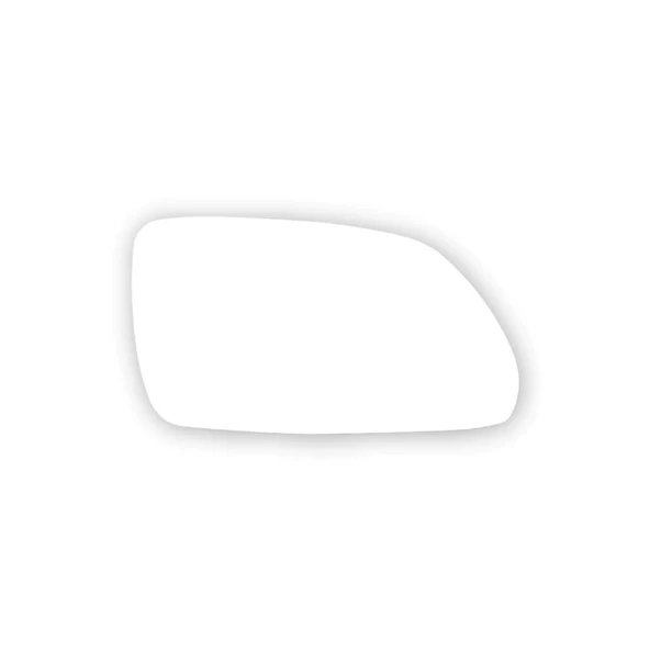 VW Polo 2006-2009 Sağ Dış Dikiz Ayna Camı Manuel 6Q0857522J ürün görseli 1