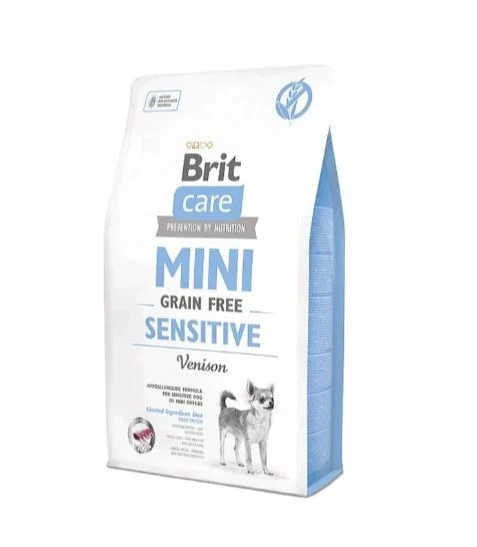 Brit Care Mini Hassas Geyik Etli Tahılsız Küçük Irk Yetişkin Köpek Maması 2 KG ürün görseli 1