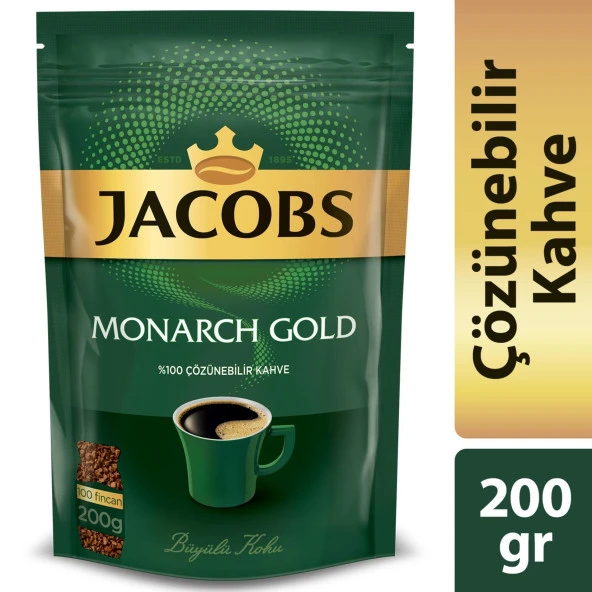 Jacobs Monarch Gold Ekonomik Paket 3x200 gr ürün görseli 1