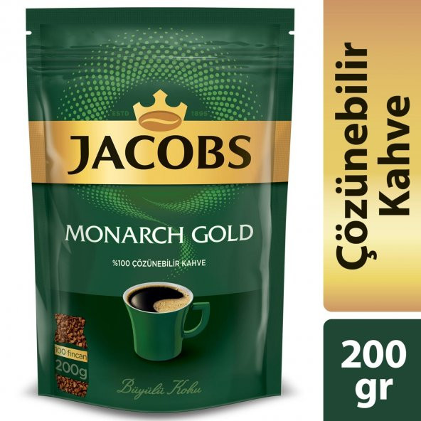 Jacobs Monarch Gold Ekonomik Paket 4x200 gr ürün görseli 1