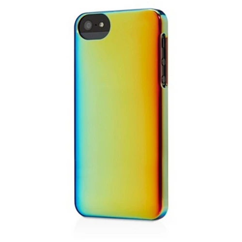 Adopted iPhone SE/5S/5 Yanar Döner Kılıf Mavi-Gold APH11125 ürün görseli 1