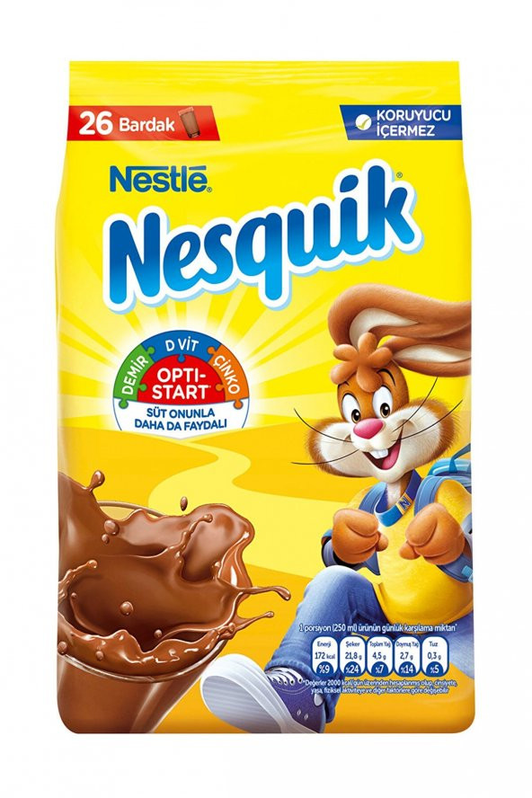 Nesquik 3x375 gr ürün görseli 1
