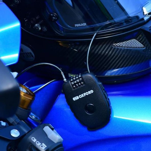 Oxford Retra Cable Şifreli Kilit - Resim 5
