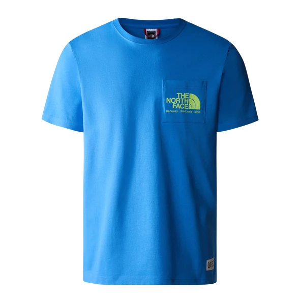 The North Face M BERKELEY CALIFORNIA POCKET TEE Erkek  T-Shirt NF0A55GDJK31 ürün görseli 1