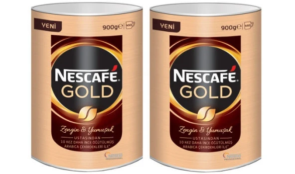 Nescafe Gold (2*900) 1800 Gr ürün görseli 1