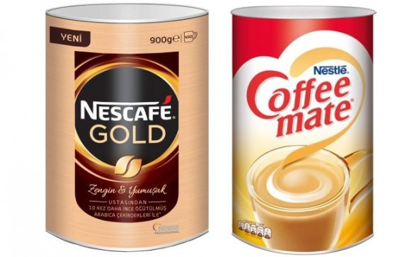Nescafe Gold 900 Gr + Coffee Mate Kahve Kreması 2000 Gr ürün görseli 1