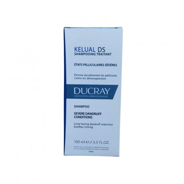 Kelual DS Shampoo İnatçı Ve Şiddetli Kepek Karşıtı Şampuan 100ml ürün görseli 1