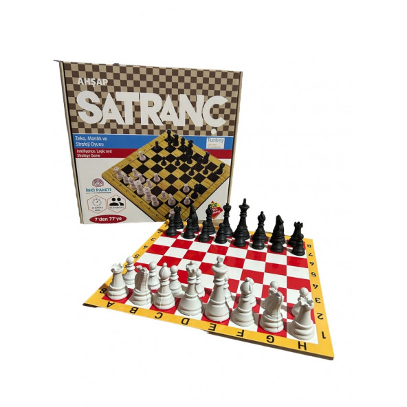 Ahşap Satranç Takımı - Resim 3