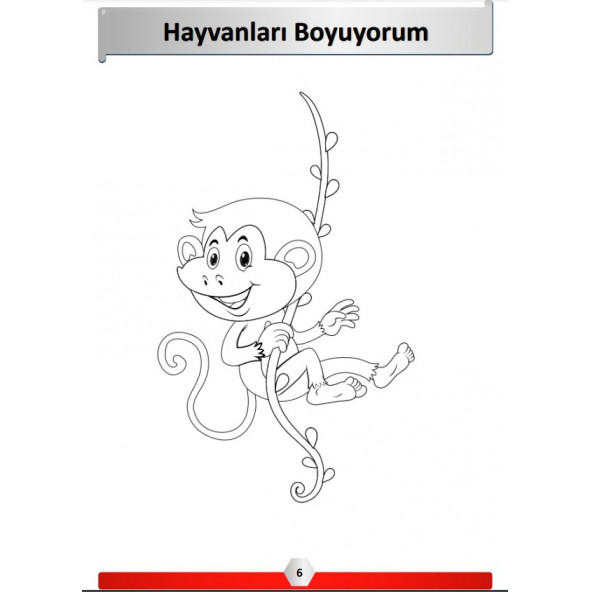 Okul Öncesi 100 Hayvan Boyama Kitabı - Resim 2