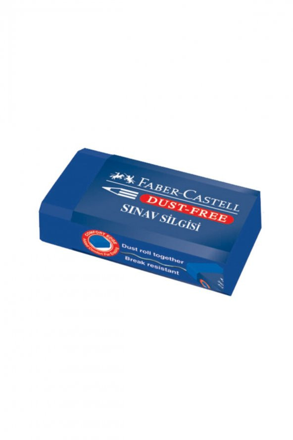 Faber-Castell Sınav Silgisi Mavi 24 Lü 5130187170000 (1 Paket 24 Adet) ürün görseli 1
