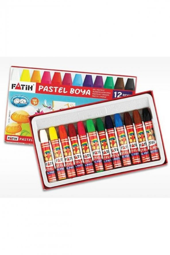Pastel Boya 12 Renk ürün görseli 1