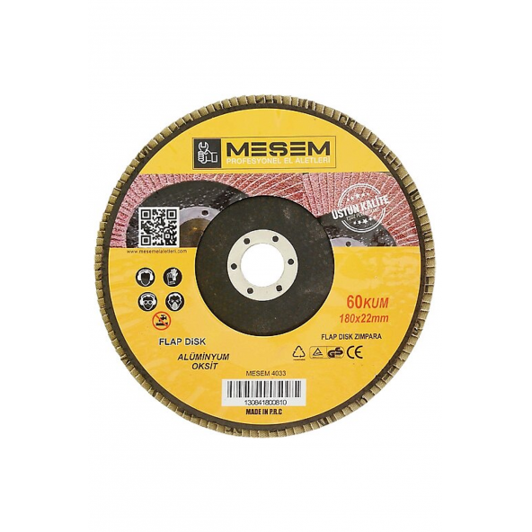 Flap Disk Zımpara (Meşem 115x22 mm. 40 KUM) ürün görseli 1