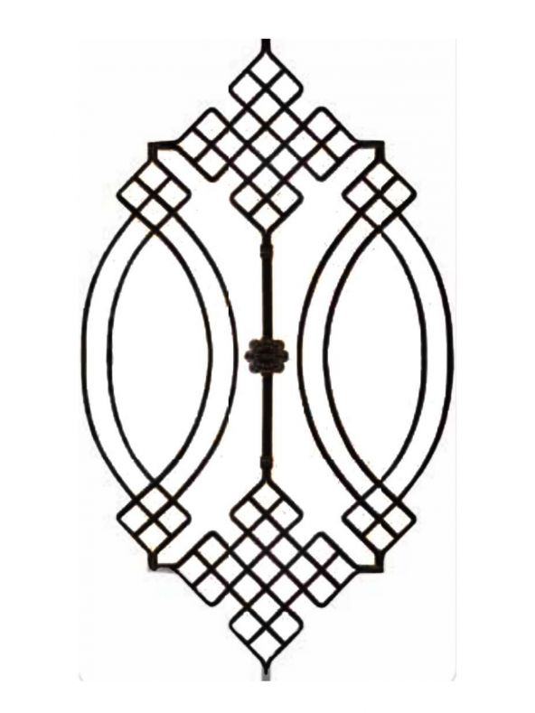 Dekoratif Amaçlı Balkon / Kapı / Merdiven Korkuluk-Küpeşte Modeli ürün görseli 1