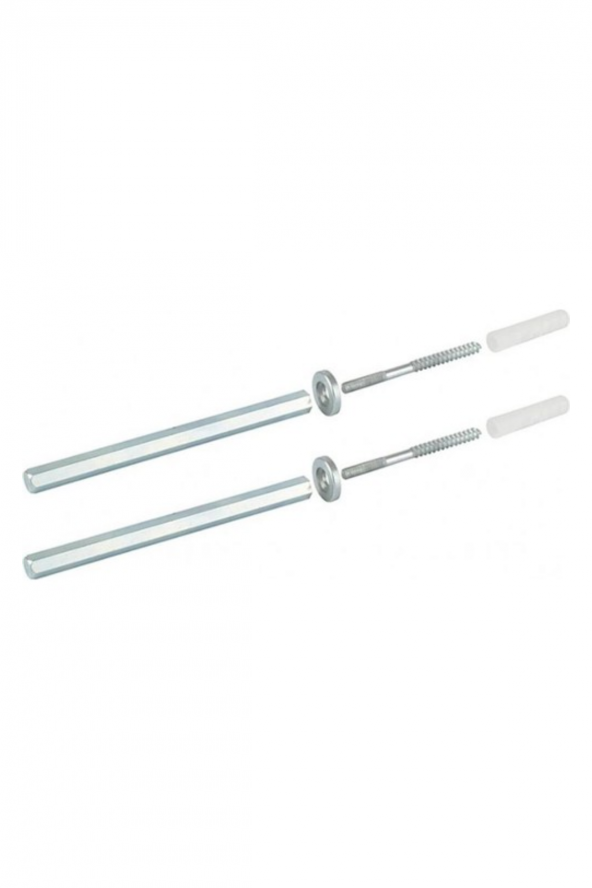 Gizli Raf Tutacağı Set (10 cm. Uzunluğunda, 2 Adet Gizli Raf Tutacağı + Vida + Dübel) ürün görseli 1
