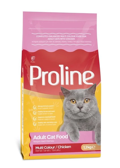 Proline Renkli Gurme Kedi Maması 1,2 Kg ürün görseli 1