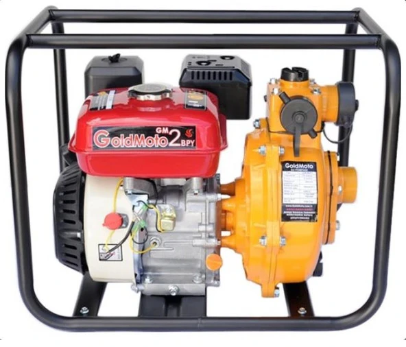 GoldMoto GM2BPY Benzinli Yüksek Basınçlı Su Motoru 2 İnch ürün görseli 1