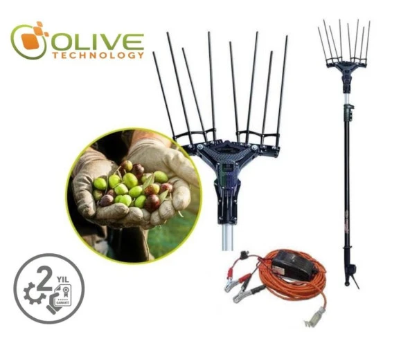 Olive Tech Akülü Zeytin Hasat Makinesi Çırpma 34V Kartlı Sistem ürün görseli 1
