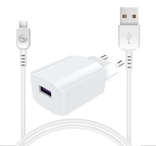 Sprange T21 TYPE-C  2.1A 10.5W  Data & Şarj USB Kablo Seti ürün görseli 1