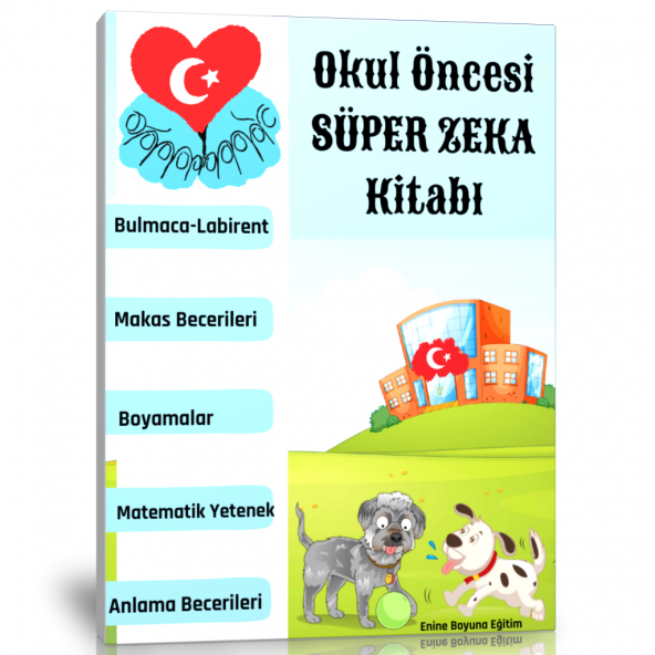 Okul Öncesi Süper Zeka Kitabı ürün görseli 1