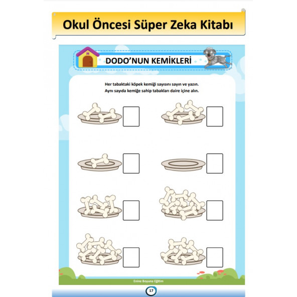 Okul Öncesi Süper Zeka Kitabı - Resim 4