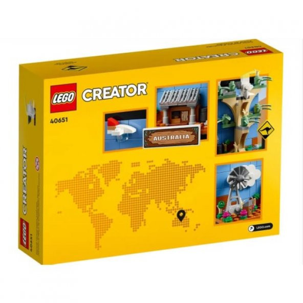 LEGO 40651 Creator Avustralya Kartpostalı - Resim 4
