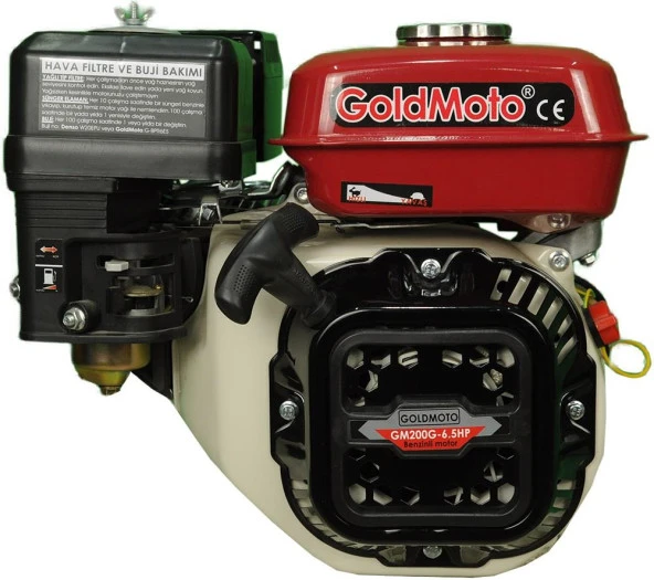 GoldMoto GM200G Benzinli Motor GoKart 6,5 Hp İpli ürün görseli 1