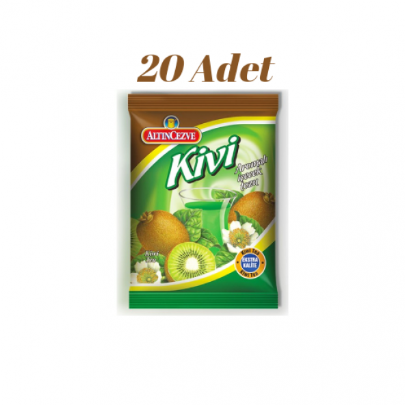ALTINCEZVE KİVİ AROMALI İÇECEK TOZU ürün görseli 1