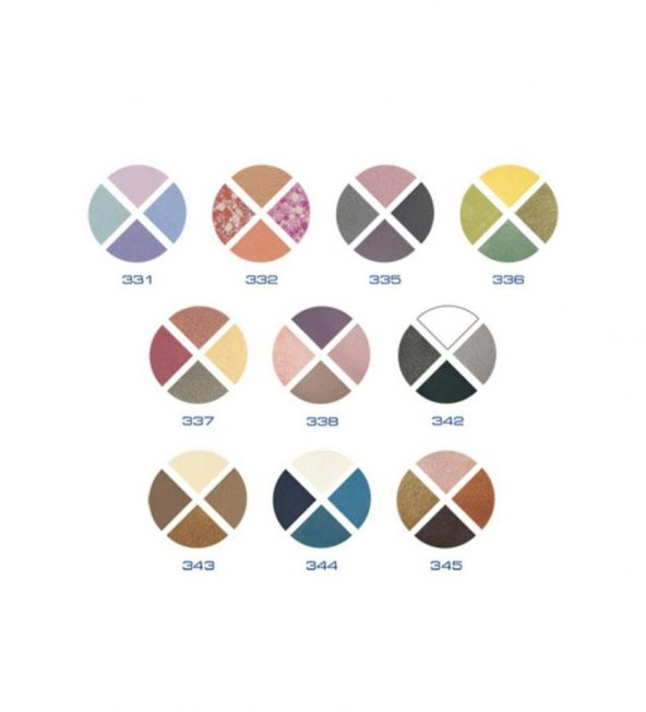 Barbara Bort Duo+ Duo Ombretto Eye Shadow (4Lü Far) 337 ürün görseli 1