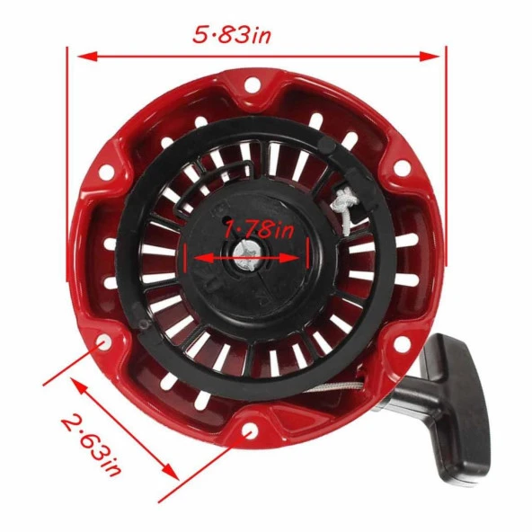 HONDA GX100 MOTOR STARTER KAPAĞI KOMPLE - Resim 2