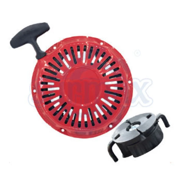 HONDA GX340 / GX390 MOTOR STARTER KAPAĞI KOMPLE YAMUK PİMLİ ürün görseli 1